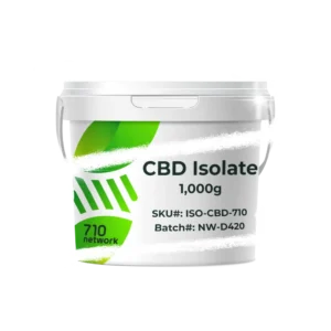 CBDアイソレート（粉末原料・新基準対応）｜高純度99%以上・食品グレード原料